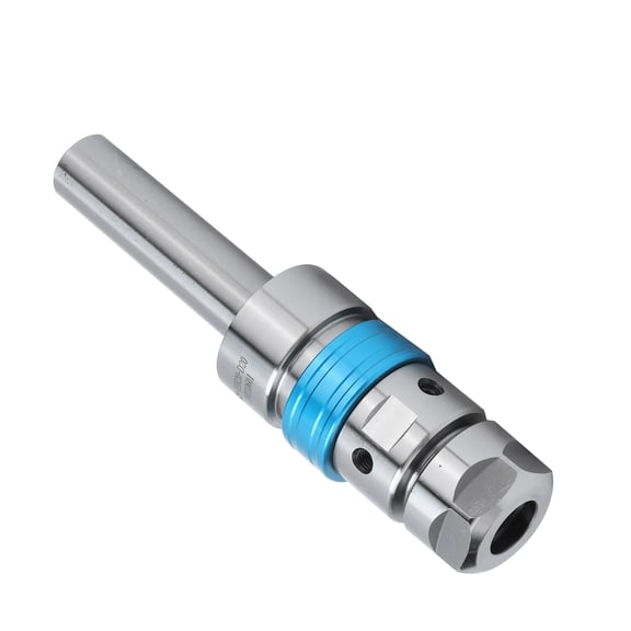 ER20 Straight Shank Floating Tapping Chuck Holder for M2-M16 Taps, 20CrMrTi Steel Telescopic Tap Collet Tool with 5mm Front & 6mm Rear Float, HRC48-55 Hardness M2M16
