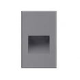 thumbnail image 1 of ER3005-MG-Kuzco Lighting-Sonic - 3 Inch 3W 1 LED Horizontal Rectangle Step Light   Marine Grey Finish, 1 of 2