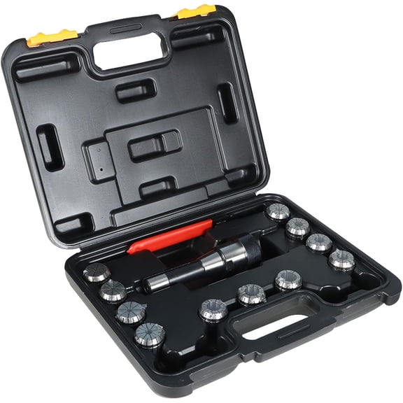 ER32 R8 Collet Chuck Holder with 11Pcs ER32 Collet Set and Wrench for Milling Machine