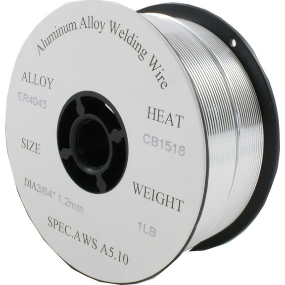 ER4043 - MIG Aluminum Welding Wire - 1 Lb x 0.045"