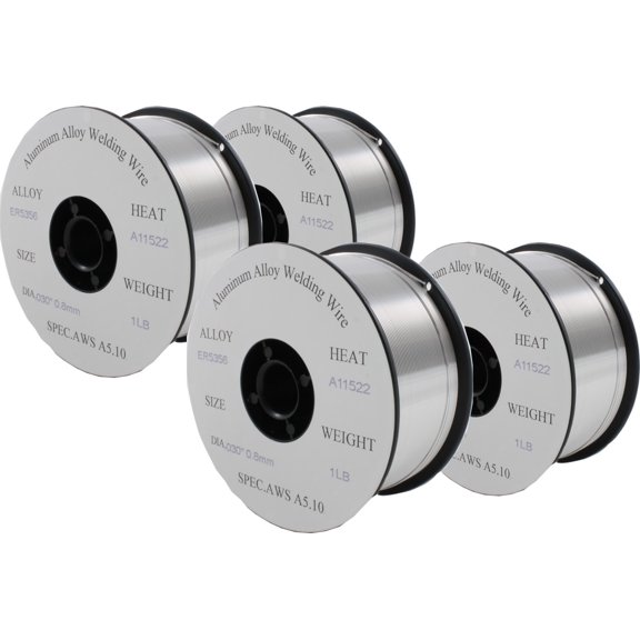 ER5356 - MIG Aluminum Welding Wire - 1 Lb x 0.030" (4 SPOOLS)