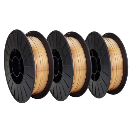 ER70S-6 - MIG Mild & Low Alloy Steel Wire - 11 Lb x 0.030" - (3 SPOOLS)