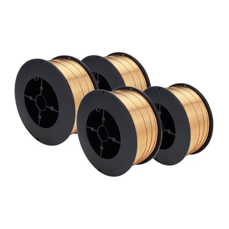 ER70S-6 - MIG Mild & Low Alloy Steel Wire - 2 Lb x 0.030" (4 SPOOLS)