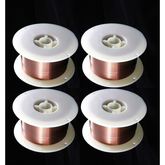 ER70S-6 - MIG Mild & Low Alloy Steel Wire - 2 Lb x 0.030" (4 SPOOLS)