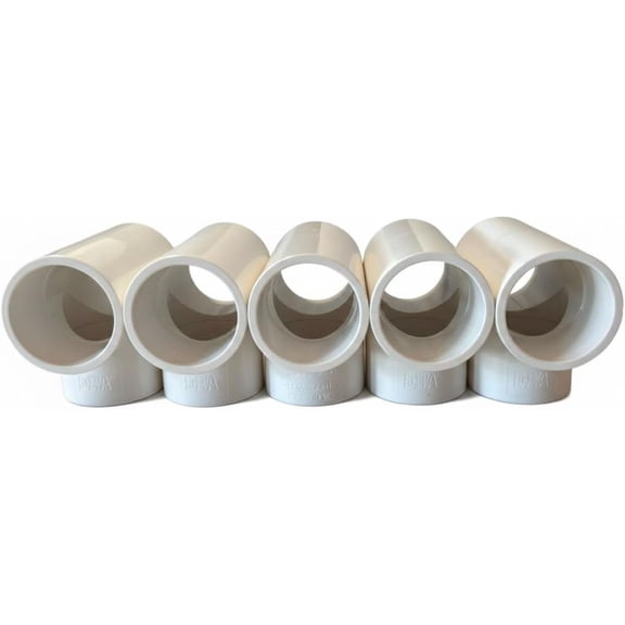 ERA 1-1/4" Schedule 40 PVC Straight Tee Durable Pipe Fitting for Plumbing, Irrigation, and Water Systems
