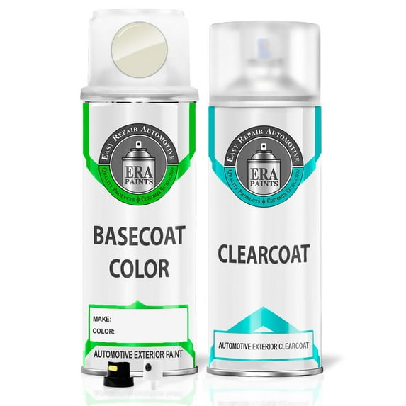 ERA Paints 045 - White for TOYOTA Exact Match Touch Up Paint Spray - Essential Kit