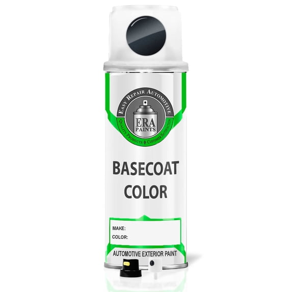 ERA Paints 112/9112 - Majestic Black Metallic for MERCEDES Exact Match Touch Up Paint Spray - Basic Kit