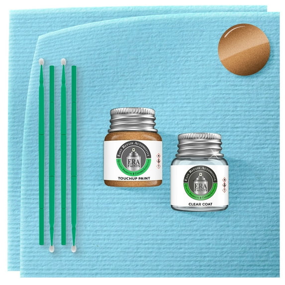 ERA Paints 157/1157 - Danburitgold Metallic for MERCEDES Exact Match Touch Up Paint Jar - Essential Kit