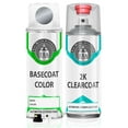 thumbnail image 1 of ERA Paints 199 - Alpine Silver Metallic for TOYOTA Exact Match Touch Up Paint Spray - 2K Essential Kit, 1 of 7