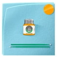thumbnail image 1 of ERA Paints 227/5227 - Pfg Blue Metallic for MERCEDES Exact Match Touch Up Paint Jar - Basic Kit, 1 of 7