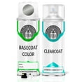 thumbnail image 1 of ERA Paints 26D - Steel Gray Metallic for SAAB Exact Match Touch Up Paint Spray - Essential Kit, 1 of 7
