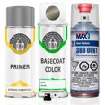 thumbnail image 1 of ERA Paints 301 - Arbor Green Metallic for SAAB Exact Match Spray Paint Spray - Premium Kit w/ 2K SprayMax Clearcoat, 1 of 7