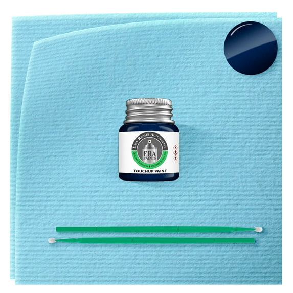 ERA Paints 32K - Strato Blue Metallic for MAZDA Exact Match Touch Up Paint Jar - Basic Kit