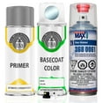 thumbnail image 1 of ERA Paints 33Y - Icy Blue Metallic for MAZDA Exact Match Spray Paint Spray - Premium Kit w/ 2K SprayMax Clearcoat, 1 of 7