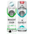 thumbnail image 1 of ERA Paints 33Y - Icy Blue Metallic for MAZDA Exact Match Touch Up Paint Spray - 2K Essential Kit, 1 of 7