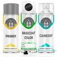 thumbnail image 1 of ERA Paints 346/9346 - Onyx Black for MERCEDES Exact Match Touch Up Paint Spray - Premium Kit, 1 of 7