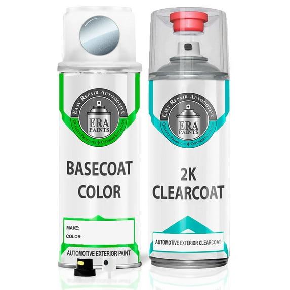 ERA Paints 349/5349 - Alpine Rain Metallic for MERCEDES Exact Match Touch Up Paint Spray - 2K Essential Kit