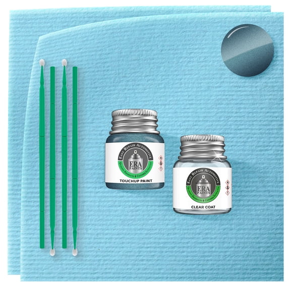 ERA Paints 34M - Cosmic Blue Mica for MAZDA Exact Match Touch Up Paint Jar - Essential Kit