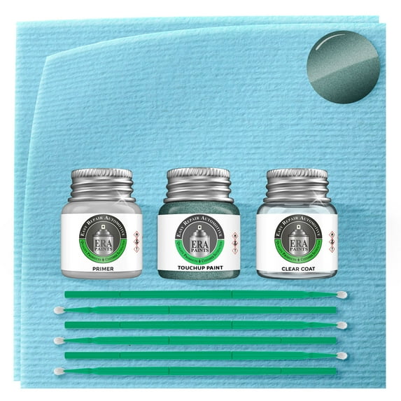 ERA Paints 444 - Wintergreen Metallic for SUBARU Exact Match Touch Up Paint Jar - Premium Kit