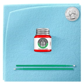 ERA Paints 44H/ZVC - Steel Silver Metallic for Mazda - Exact Match Automotive Touch Up Paint Jar - Car Scratch & Chip Repair - Basic Kit