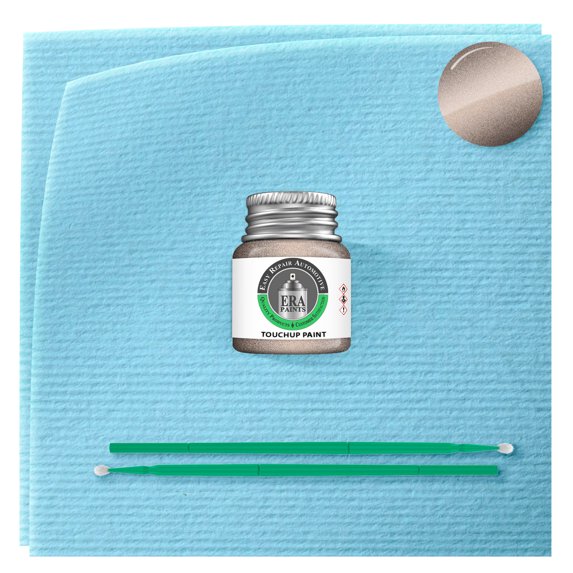 ERA Paints 4P9 - Grayish Brown Metallic for TOYOTA Exact Match Touch Up Paint Jar - Basic Kit