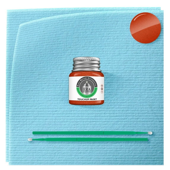 ERA Paints 4U8 - Ignition Orange Metallic for TOYOTA Exact Match Touch Up Paint Jar - Basic Kit