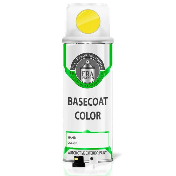 ERA Paints 5B7 - Brilliant Yellow for TOYOTA Exact Match Touch Up Paint Spray - Basic Kit