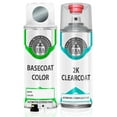 thumbnail image 1 of ERA Paints 677A - Grigio Metallic for ALFA ROMEO Exact Match Touch Up Paint Spray - 2K Essential Kit, 1 of 7