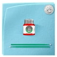 thumbnail image 1 of ERA Paints 703A - Gray Galante for FIAT Exact Match Touch Up Paint Jar - Basic Kit, 1 of 7