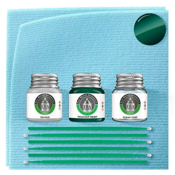 ERA Paints 713/HFM - Wimbledon Green Pearl for LAND ROVER Exact Match Touch Up Paint Jar - Premium Kit