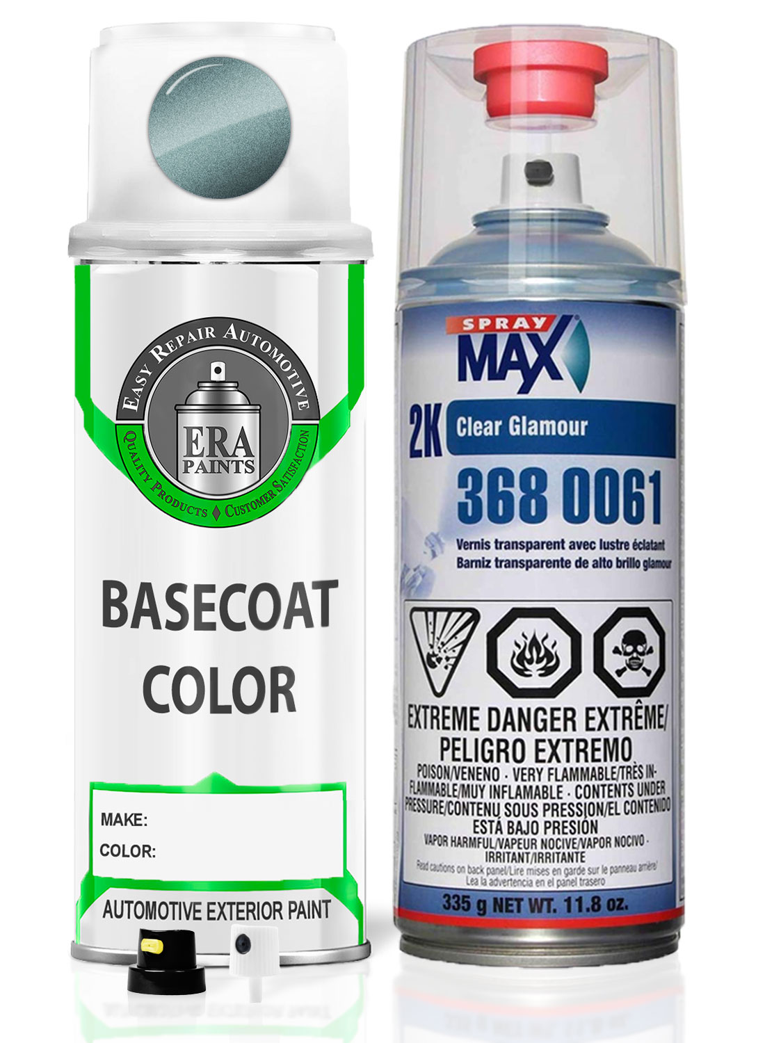 ERA Paints 776 - Aloe Green Metallic for TOYOTA Exact Match Touch Up Paint Jar - Basic Kit