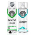 thumbnail image 1 of ERA Paints 787/7787 - Mountain Gray Metallic for MERCEDES Exact Match Touch Up Paint Spray - Essential Kit, 1 of 7