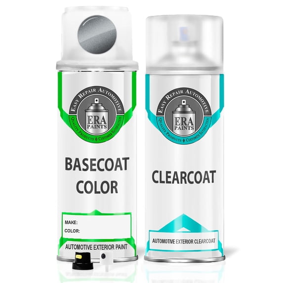 ERA Paints 787/7787 - Mountain Gray Metallic for MERCEDES Exact Match Touch Up Paint Spray - Essential Kit