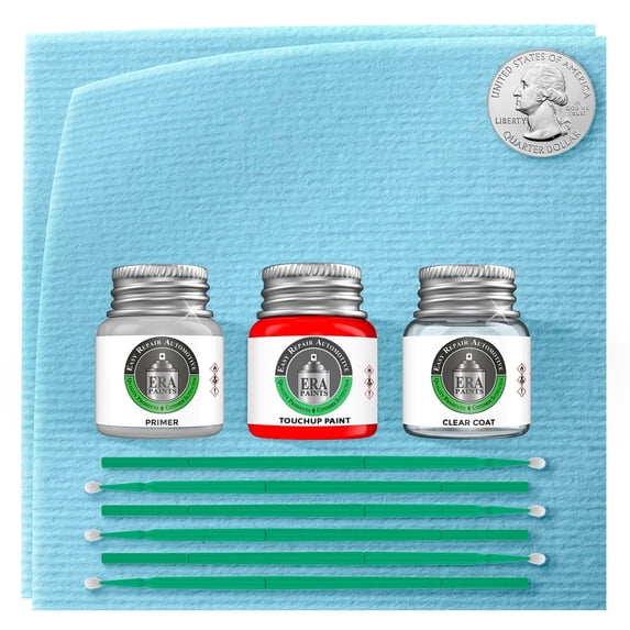 ERA Paints 789/4H4EWHA - Bursting Green for FORD Exact Match Touch up Paint Jar - Premium Kit