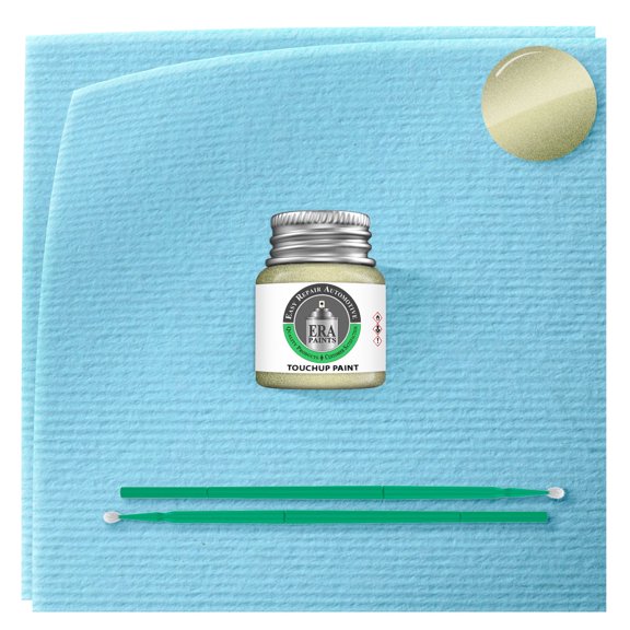 ERA Paints 829/HAQ - Colima Lime Metallic for LAND ROVER Exact Match Touch Up Paint Jar - Basic Kit