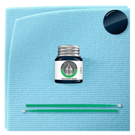 ERA Paints 890/5890 - Cavansite Blue Metallic for MERCEDES Exact Match Touch Up Paint Jar - Basic Kit