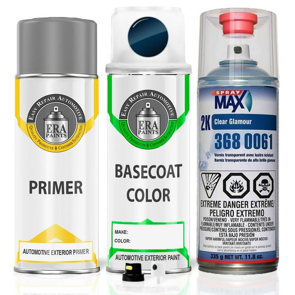 ERA Paints 8P4 - Indigo Ink Pearl for SCION Exact Match Spray Paint Spray - Premium Kit w/ 2K SprayMax Clearcoat