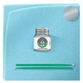 thumbnail image 1 of ERA Paints 8V0 - Iceberg Metallic for TOYOTA Exact Match Touch Up Paint Jar - Basic Kit, 1 of 7