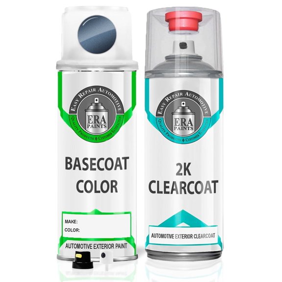 ERA Paints 8V5 - Shoreline Blue Pearl for TOYOTA Exact Match Touch up Paint Spray - 2K Essential Kit