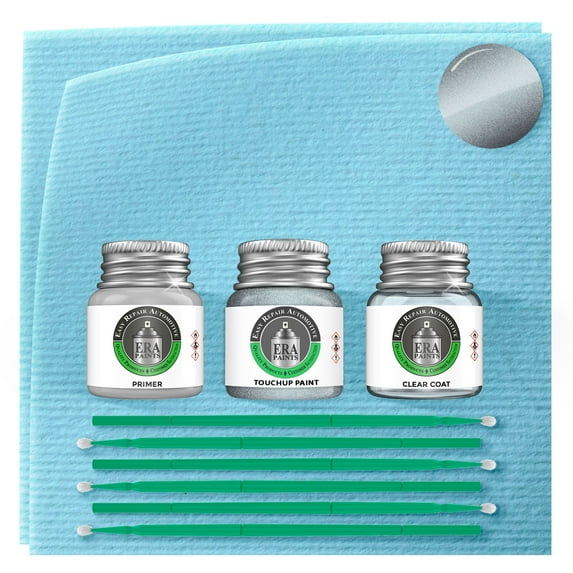 ERA Paints 949/LJZ - Orkney Gray Metallic for LAND ROVER Exact Match Touch Up Paint Jar - Premium Kit