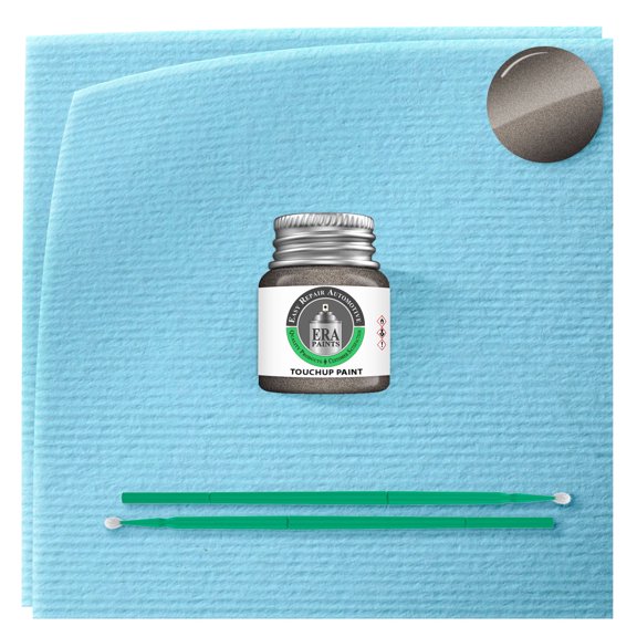 ERA Paints 963/9963 - Indium Gray Metallic for MERCEDES Exact Match Touch up Paint Jar - Basic Kit
