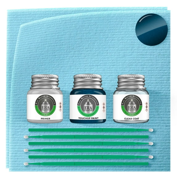 ERA Paints A07 - Mystic Blue Metallic for BMW Exact Match Touch Up Paint Jar - Premium Kit