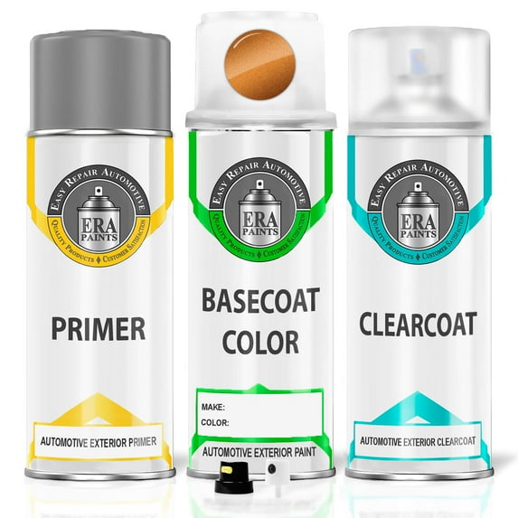 ERA Paints A17 - Lemans Sunset Metallic for NISSAN Exact Match Touch Up Paint Spray - Premium Kit