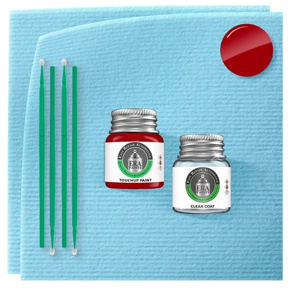 ERA Paints A20 - Code Red for NISSAN Exact Match Touch up Paint Jar - Essential Kit