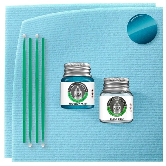 ERA Paints A42 - Ultramarine Blue Metallic for BMW Exact Match Touch Up Paint Jar - Essential Kit