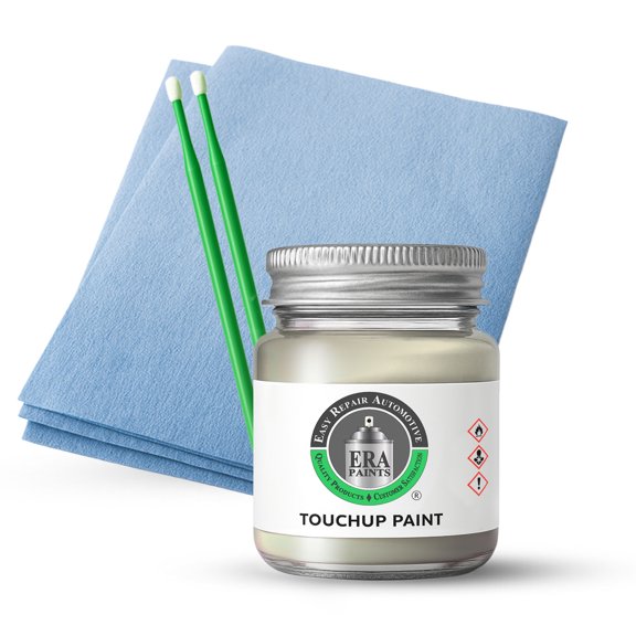 ERA Paints A60 - Sparkling Silver Metallic for Mini - Exact Match Automotive Touch Up Paint Jar - Car Scratch & Chip Repair - Basic Kit