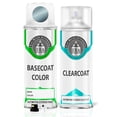 thumbnail image 1 of ERA Paints A70 - Greenish Silver Metallic for MITSUBISHI Exact Match Touch Up Paint Spray - Essential Kit, 1 of 7
