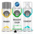 thumbnail image 1 of ERA Paints B45 - Estoril Blue 2 Metallic for BMW Exact Match Touch Up Paint Spray - Premium Kit, 1 of 7