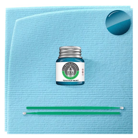 ERA Paints B537M - Atomic Blue Metallic for ACURA Exact Match Touch up Paint Jar - Basic Kit