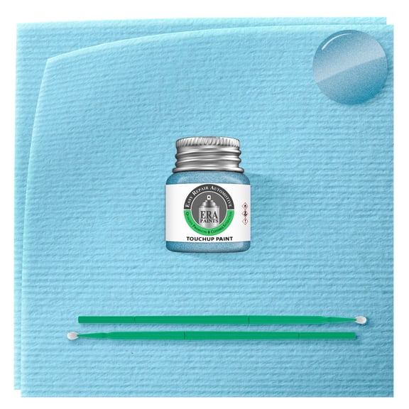ERA Paints B581M - Powder Blue Metallic for HONDA Exact Match Touch Up Paint Jar - Basic Kit